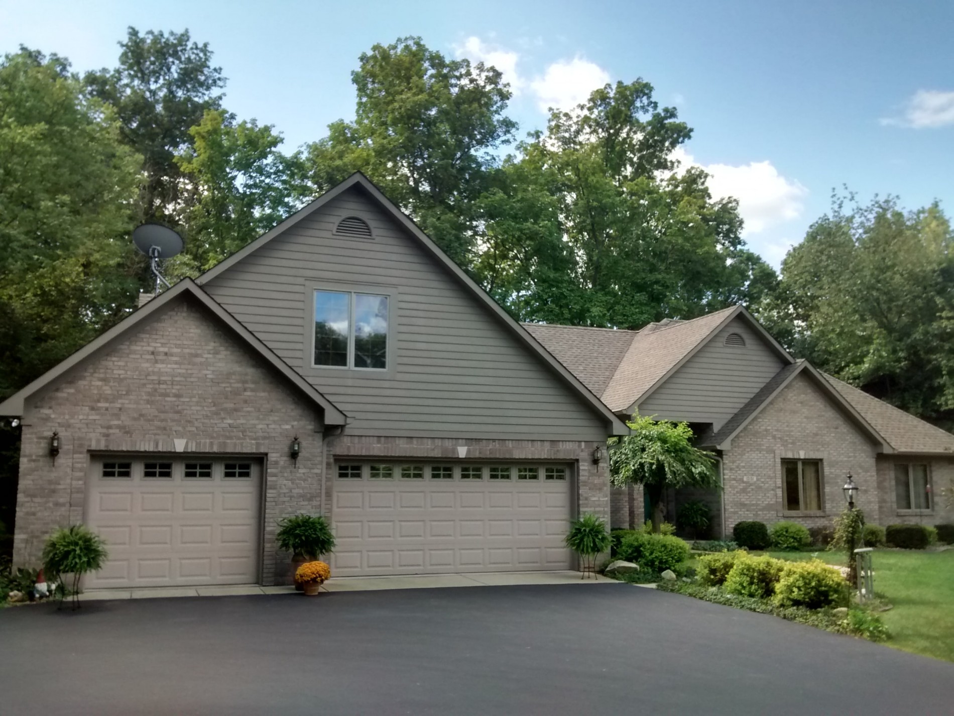 Beautiful home restoration, roofing, gutters and remodeling by Finney and Sons Construction